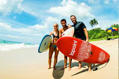 Surfing Srevice in Sri Lanka | pradeeptours.com